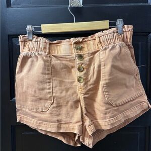 American Eagle Outfitters High Waist Peach Shorts